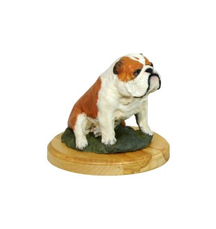 Bulldog ręcznie pomalowana statuetka Art-Dog